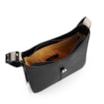 Bolsa De Ombro Couro Preto/Off White - imagem 5