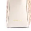 Bolsa De Ombro Couro/Ráfia Mosaico Off White - imagem 6