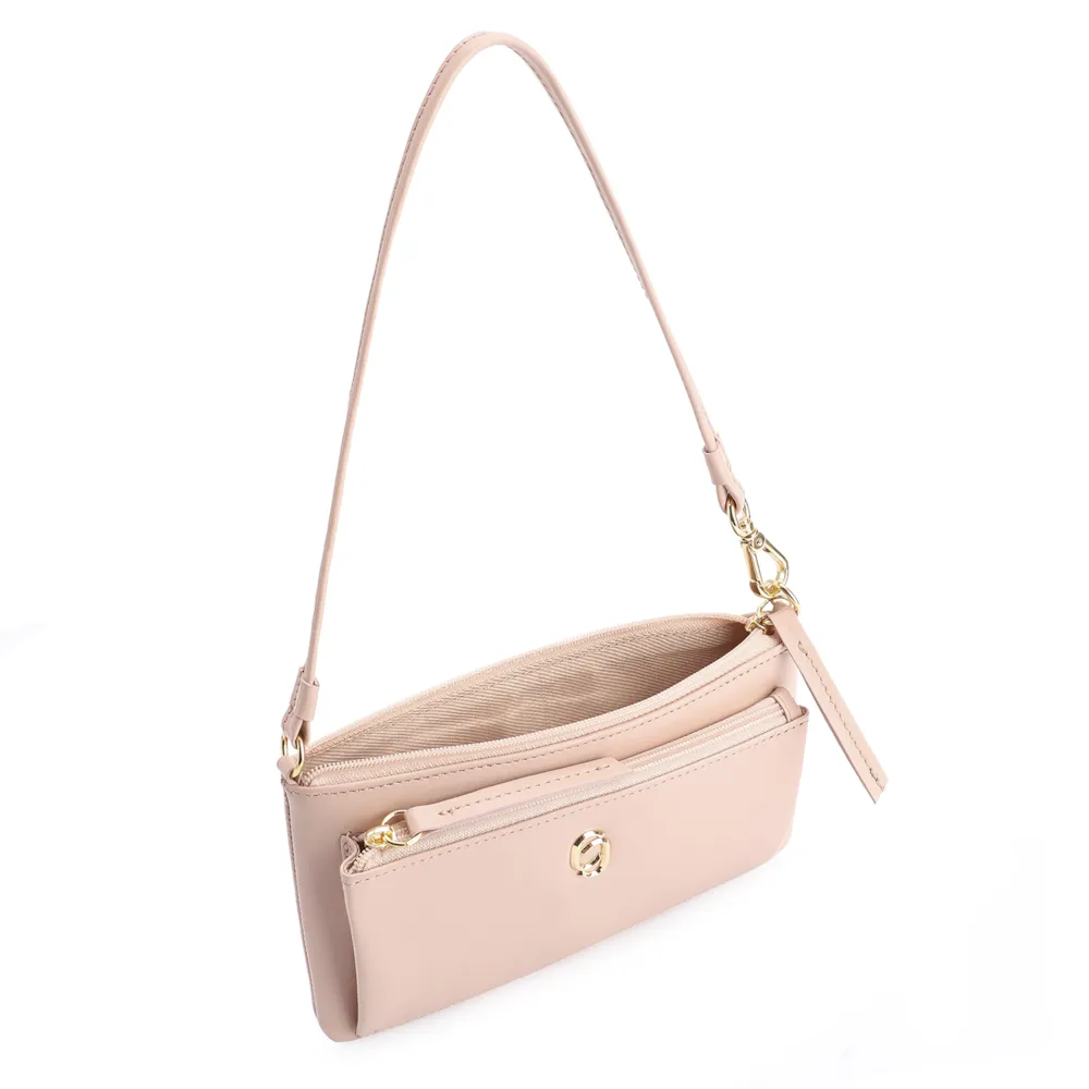 Bolsa De Ombro Couro Rosa - imagem 4
