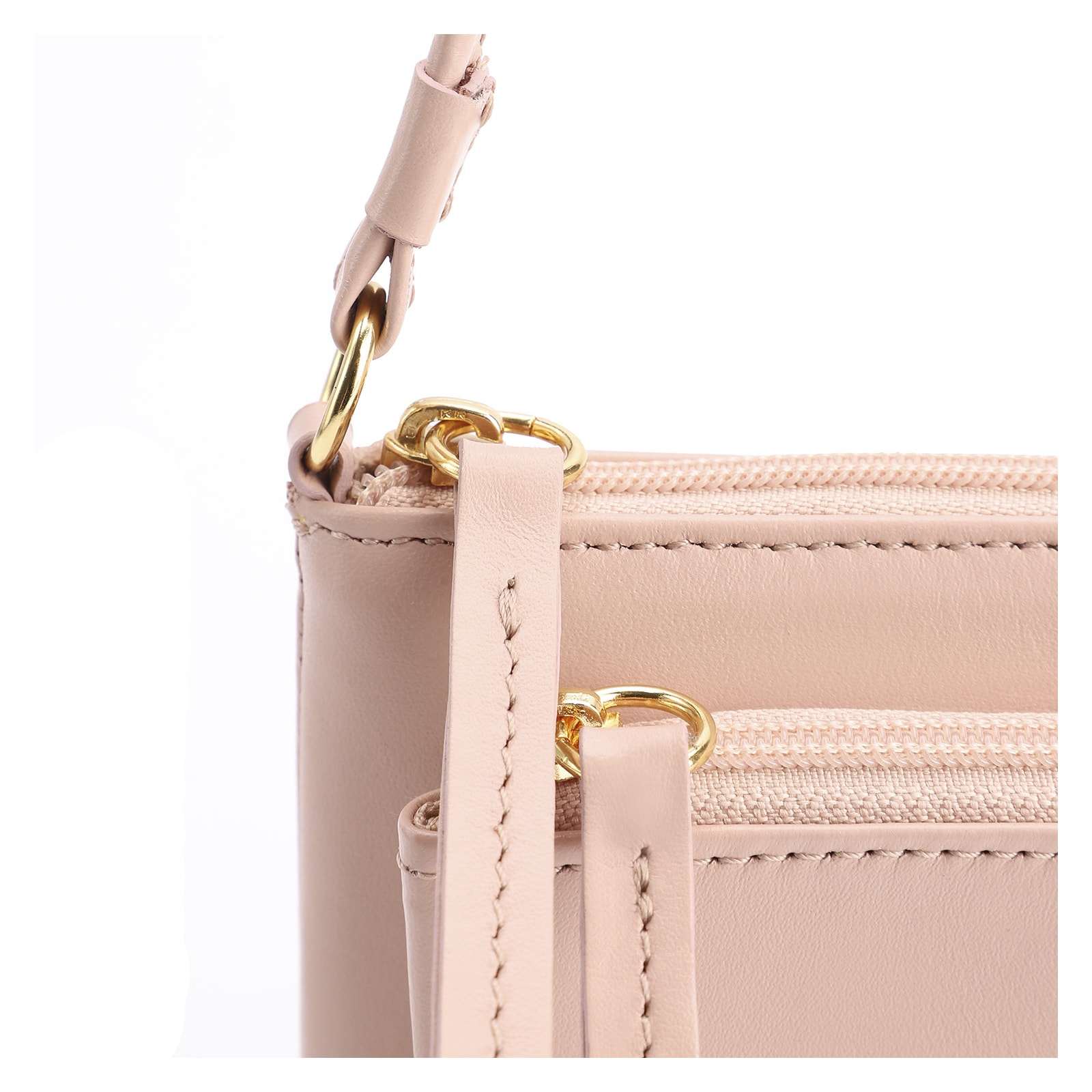 Bolsa De Ombro Couro Rosa