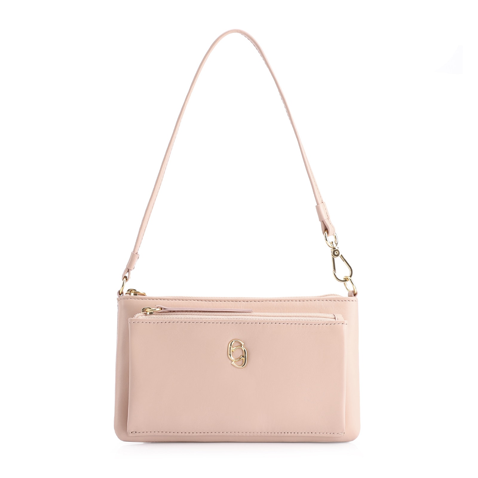 Bolsa De Ombro Couro Rosa