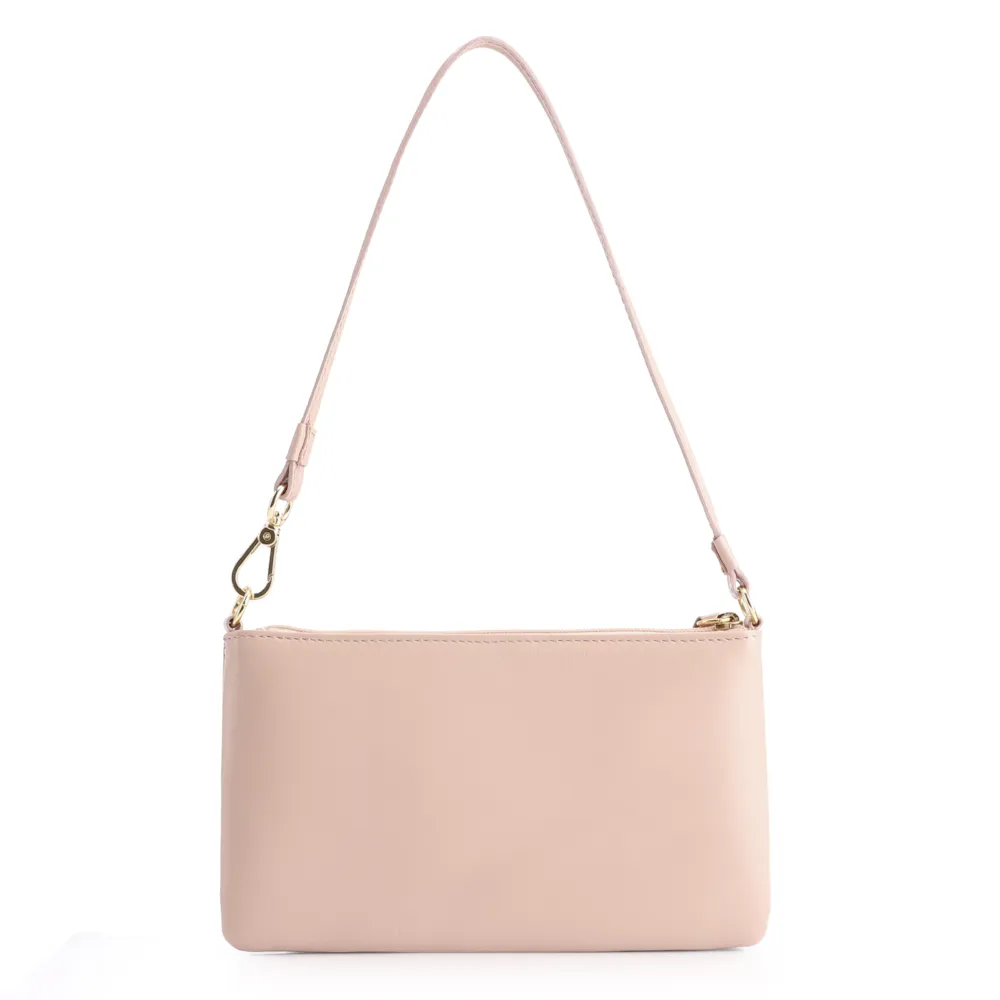 Bolsa De Ombro Couro Rosa - imagem 3