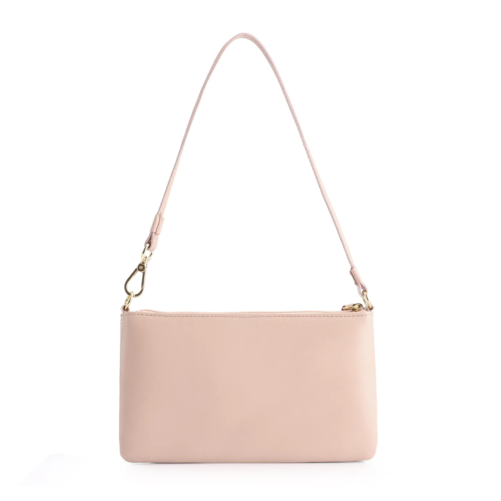 Bolsa De Ombro Couro Rosa
