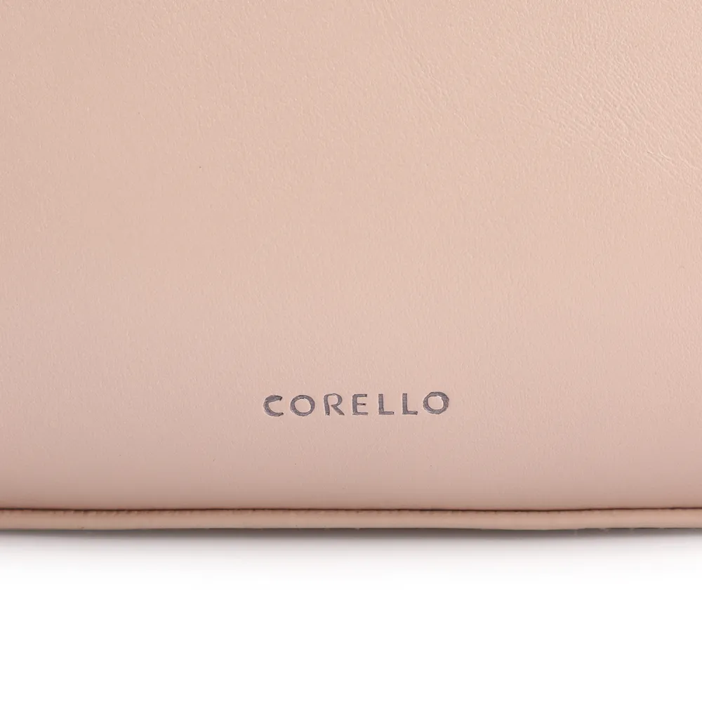Bolsa De Ombro Couro Rosa/Verniz Rosa - imagem 7