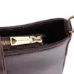 Bolsa De Ombro Couro Roxo - imagem 5