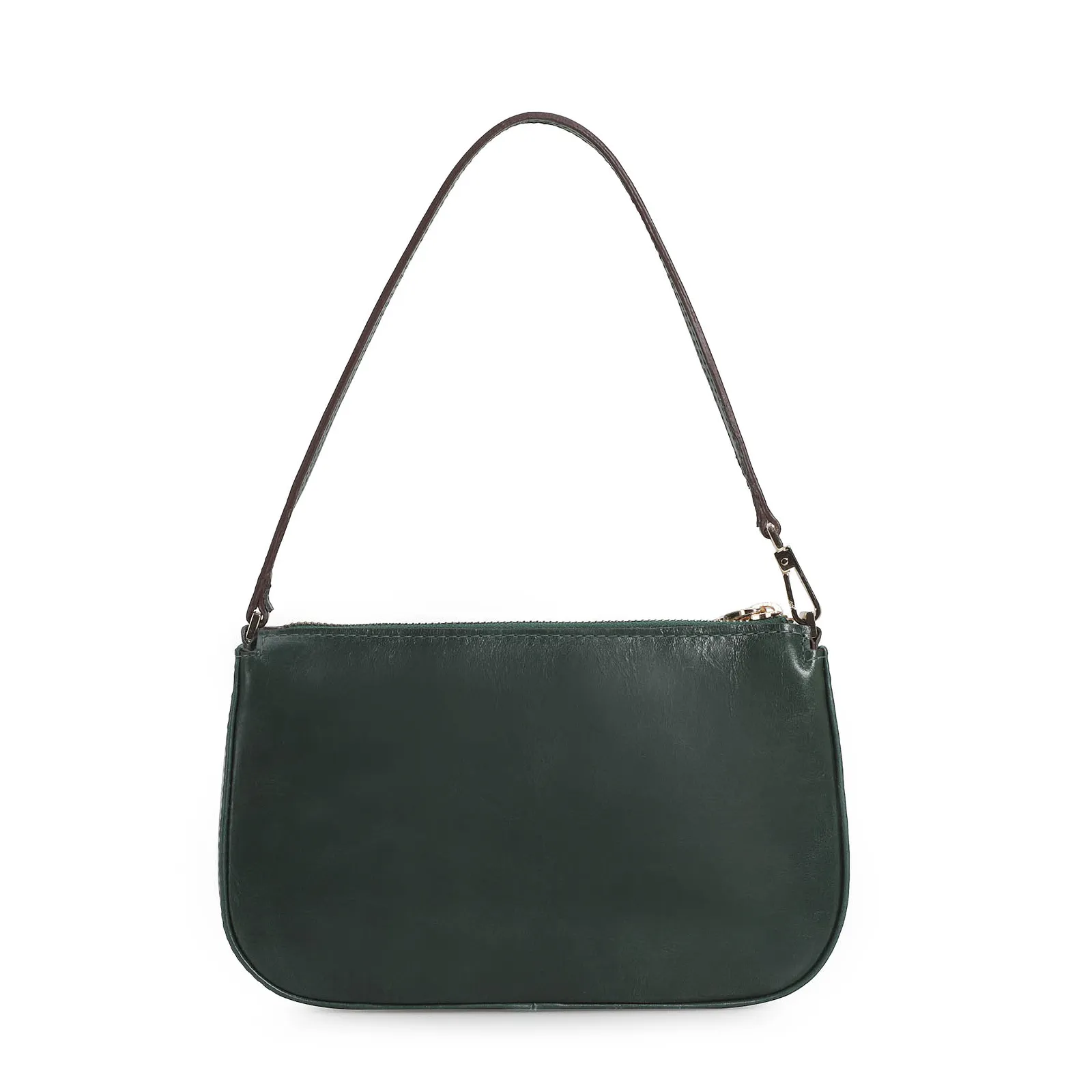 Bolsa De Ombro Couro Verde
