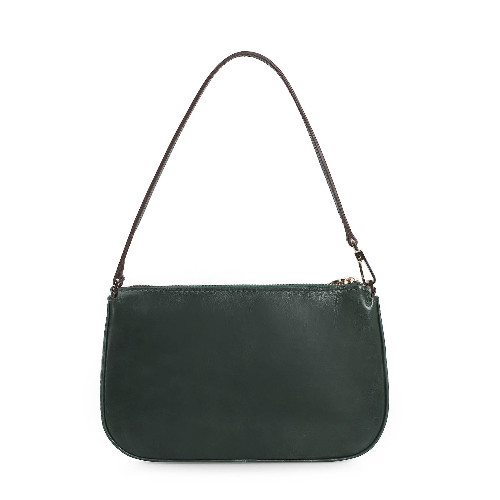Bolsa De Ombro Couro Verde
