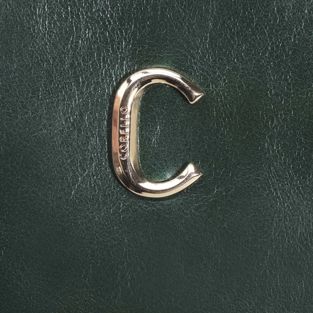Bolsa De Ombro Couro Verde - imagem 7