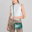 Bolsa De Ombro Couro Verde - imagem 8