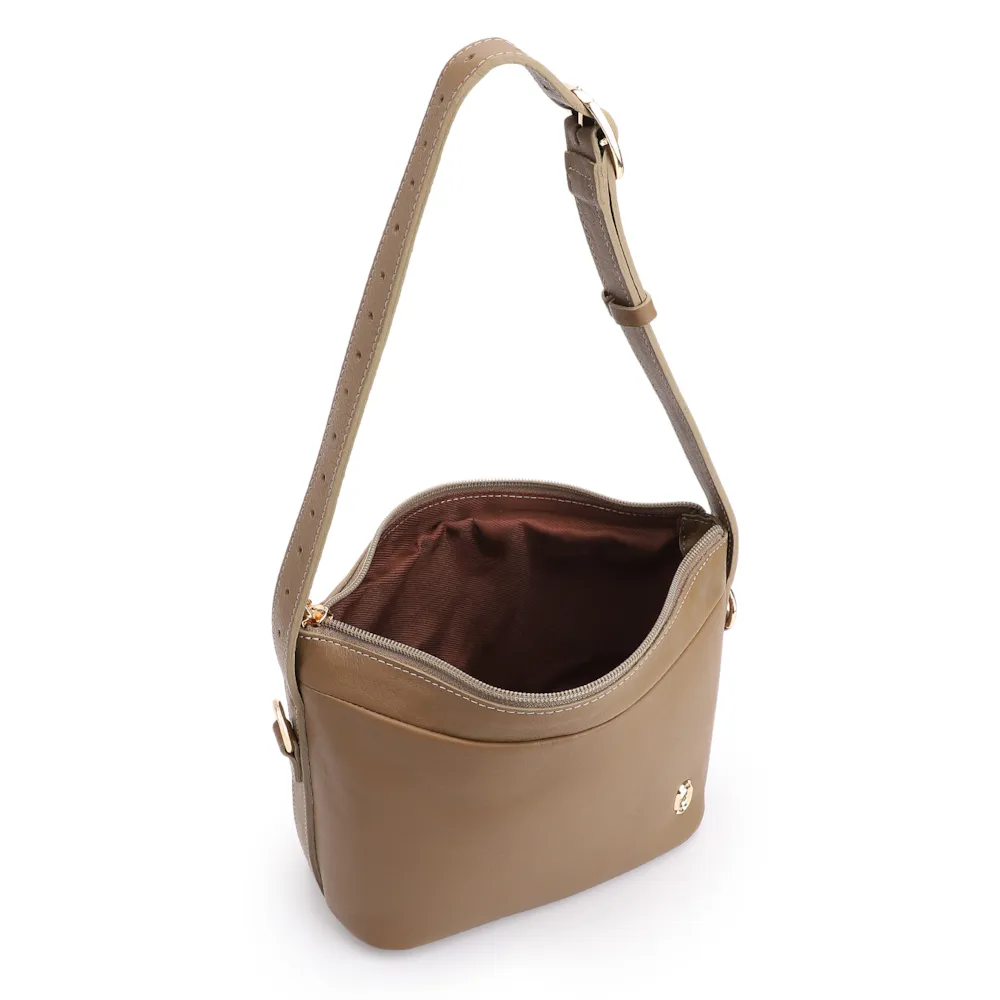 Bolsa De Ombro Couro Verde - imagem 4