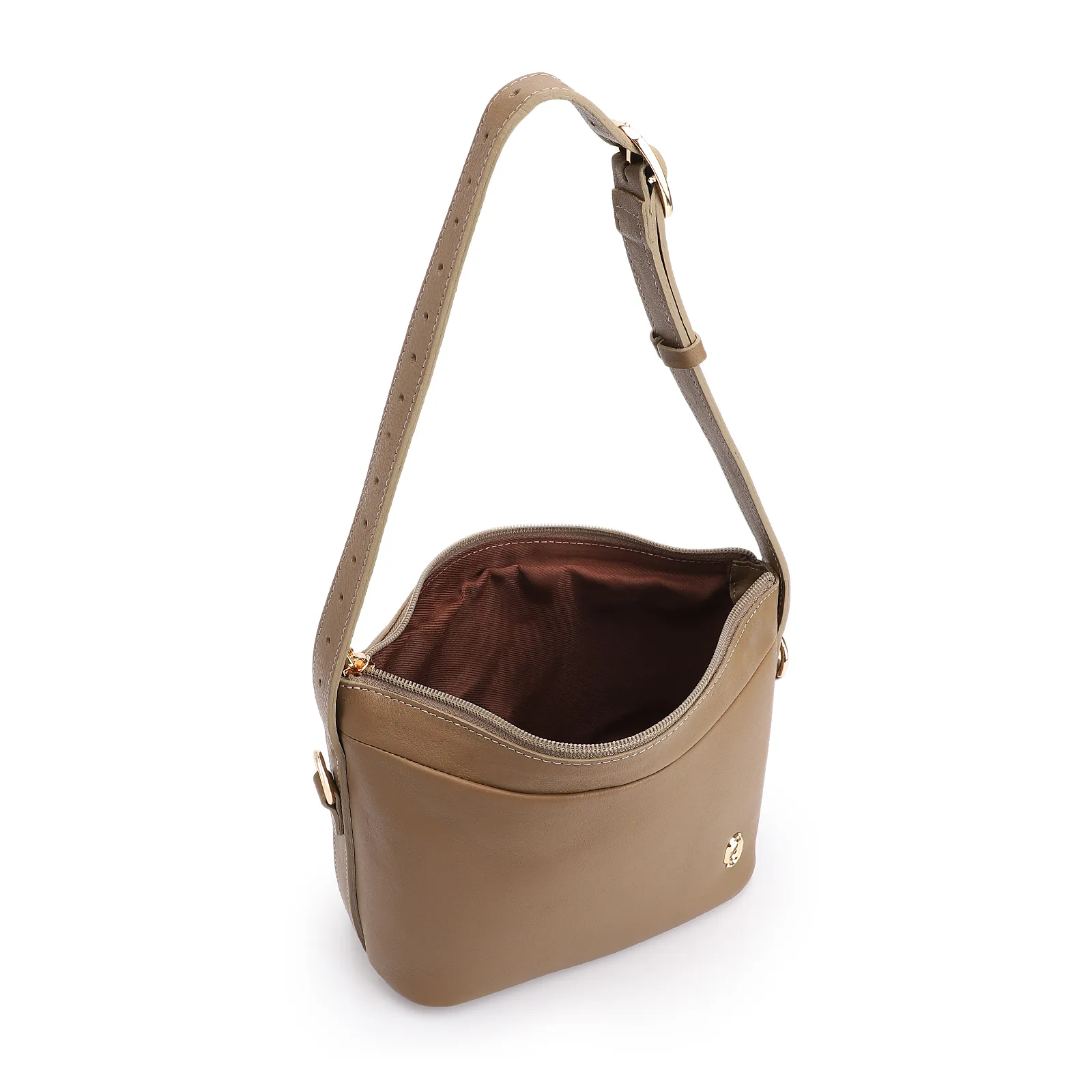 Bolsa De Ombro Couro Verde
