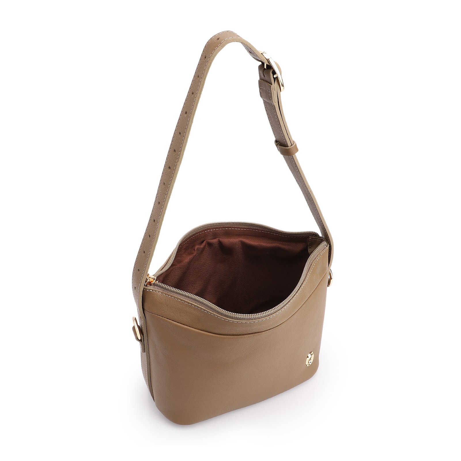 Bolsa De Ombro Couro Verde