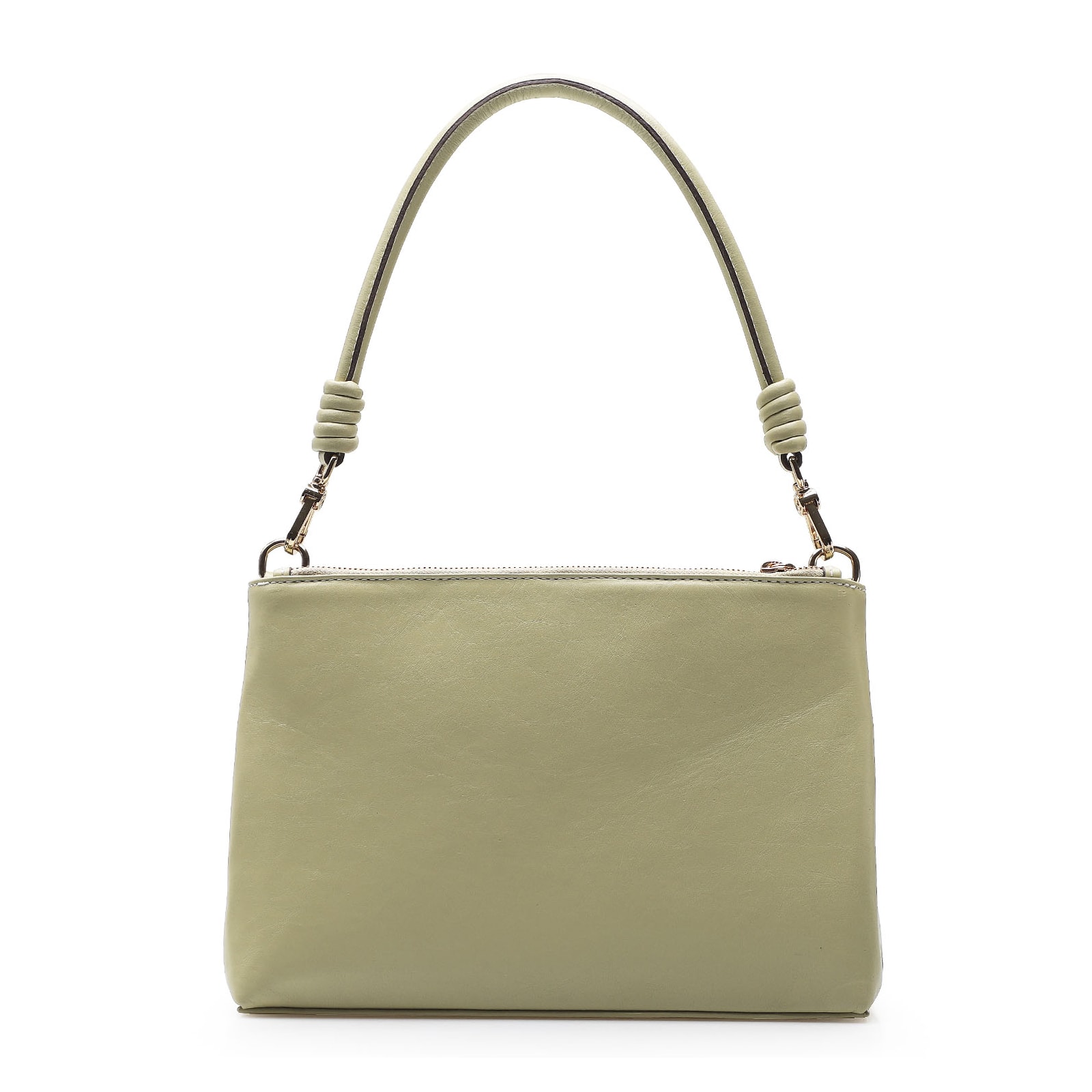 Bolsa De Ombro Couro Verde