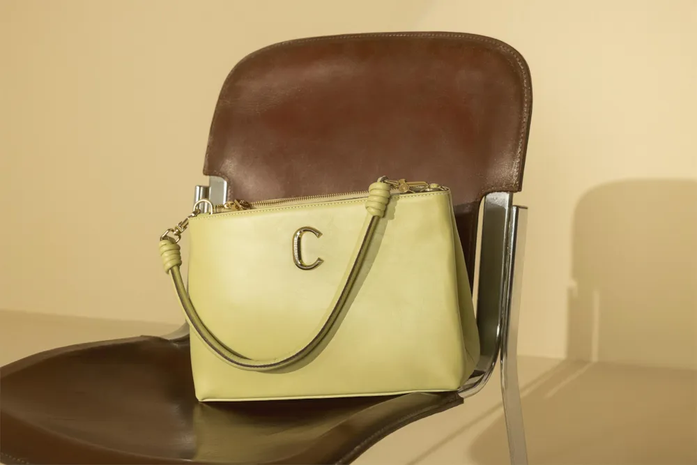 Bolsa De Ombro Couro Verde - imagem 6