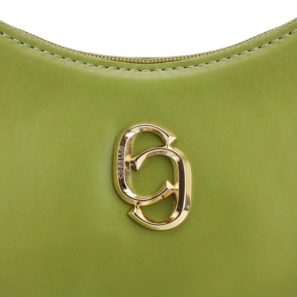 Bolsa De Ombro Couro Verde - imagem 6