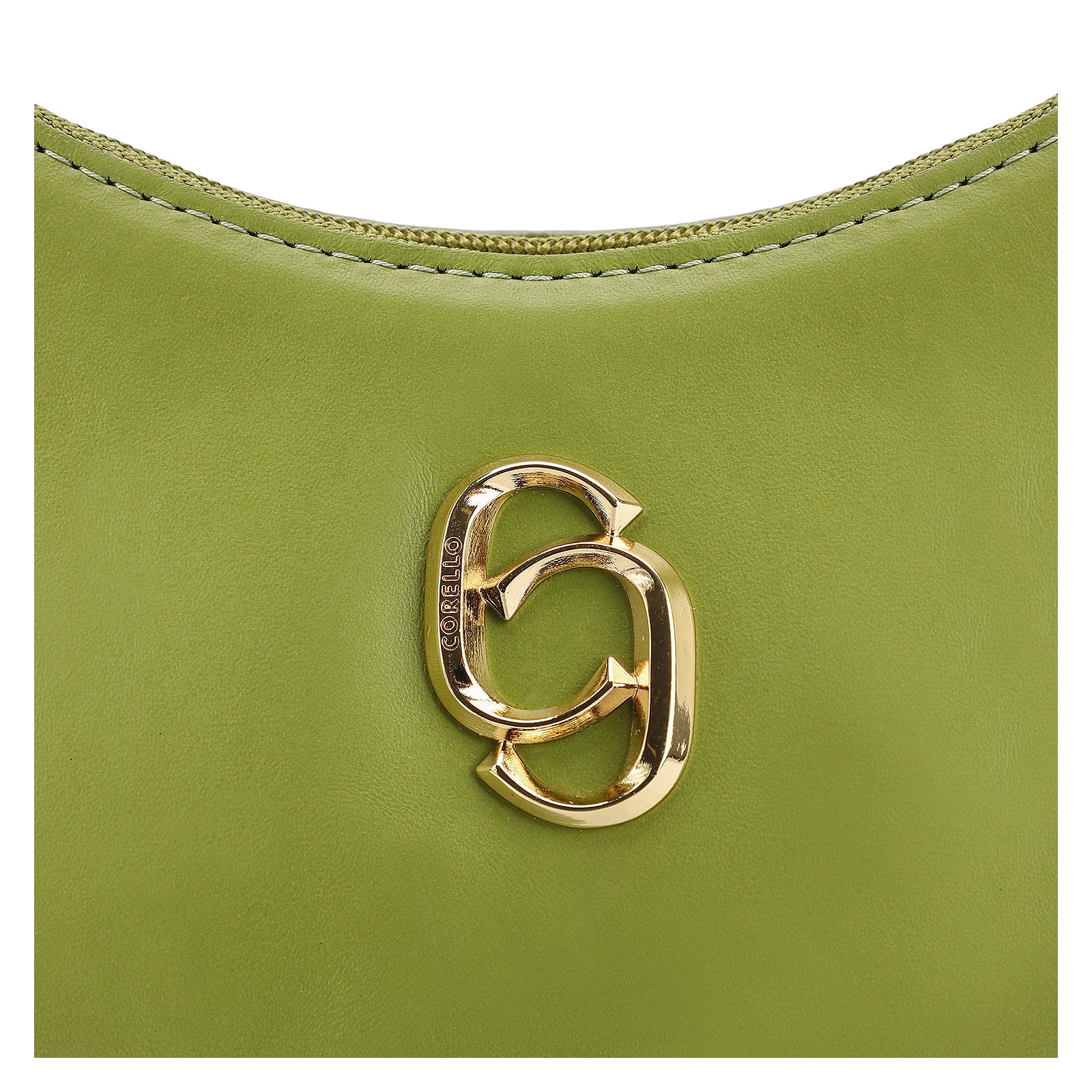 Bolsa De Ombro Couro Verde