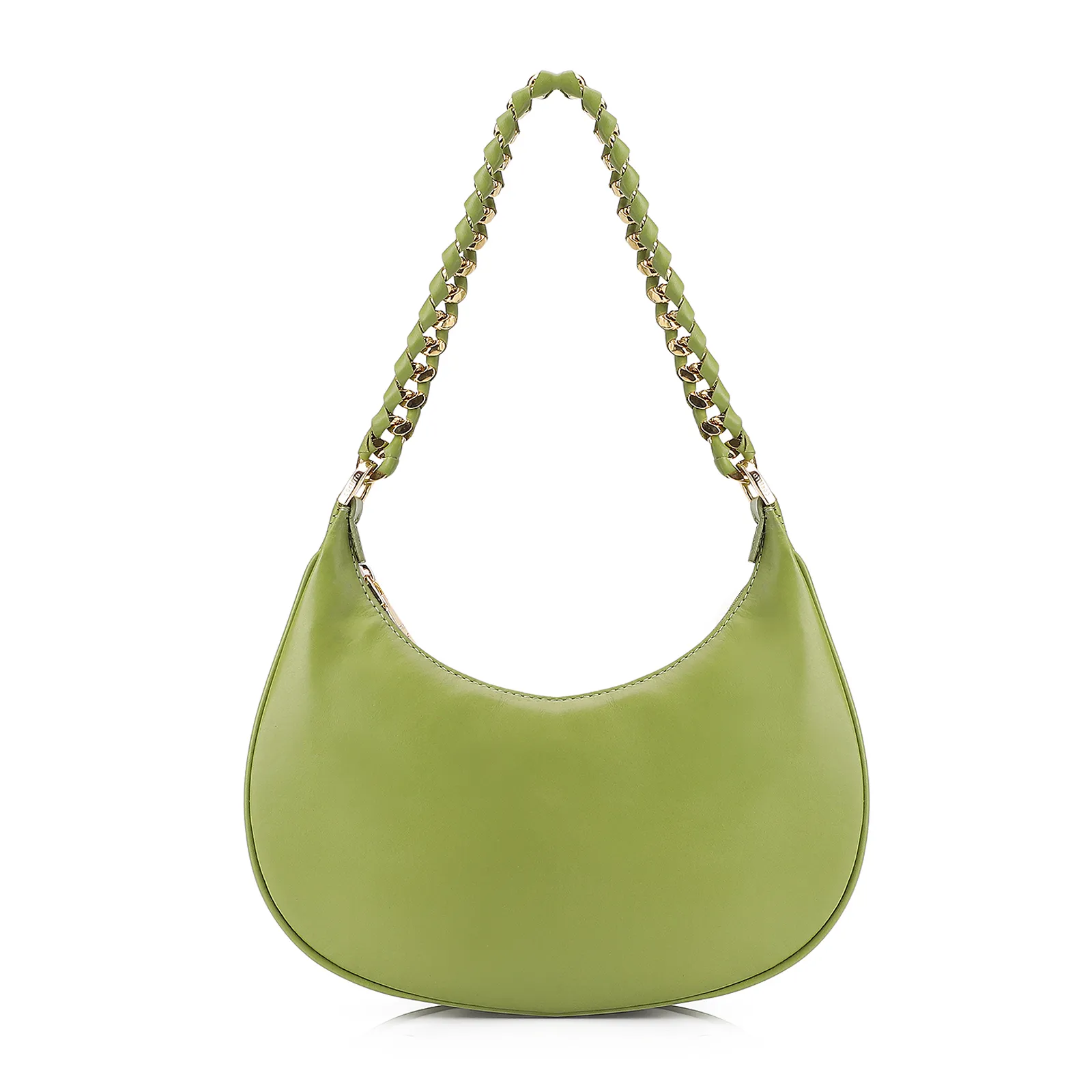 Bolsa De Ombro Couro Verde