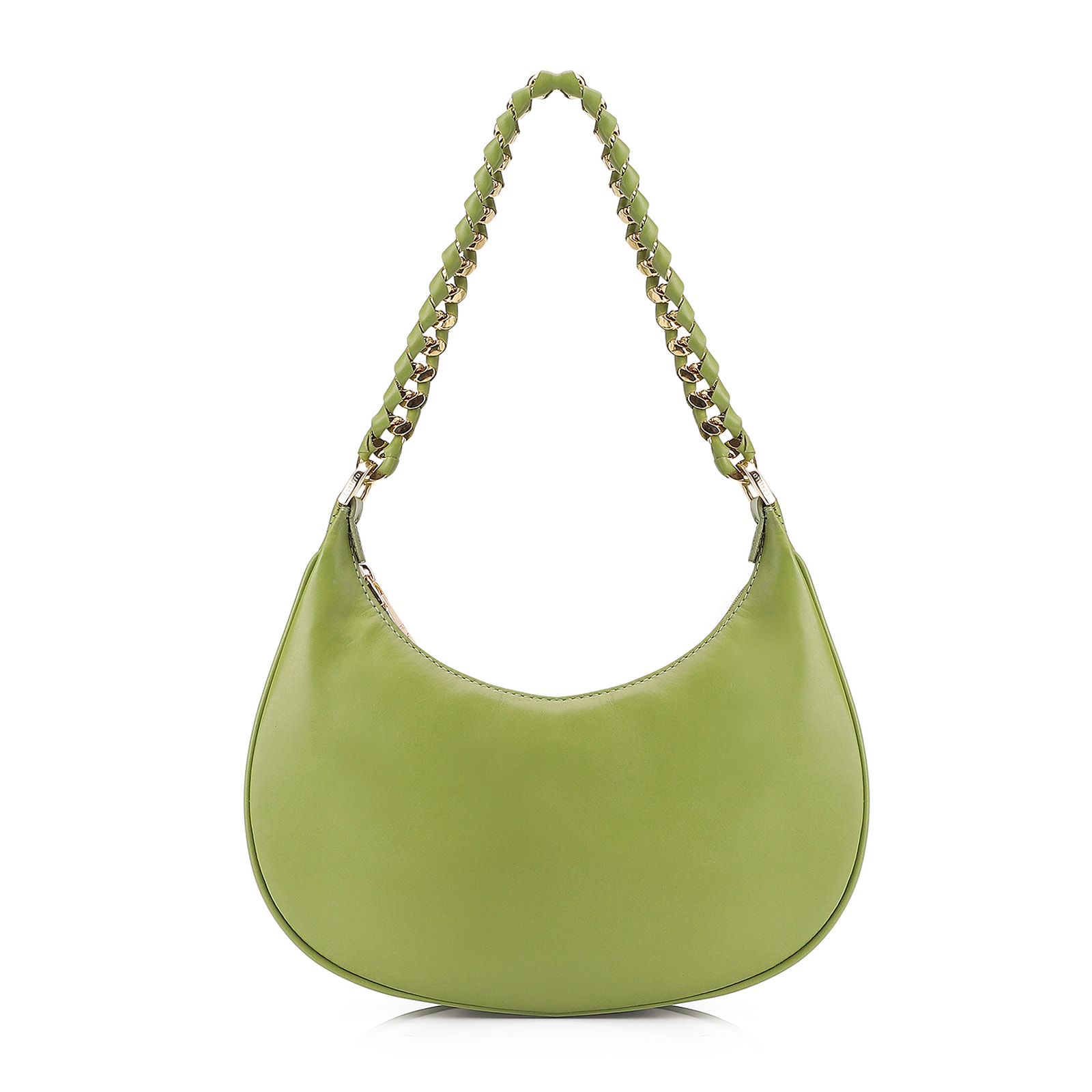 Bolsa De Ombro Couro Verde