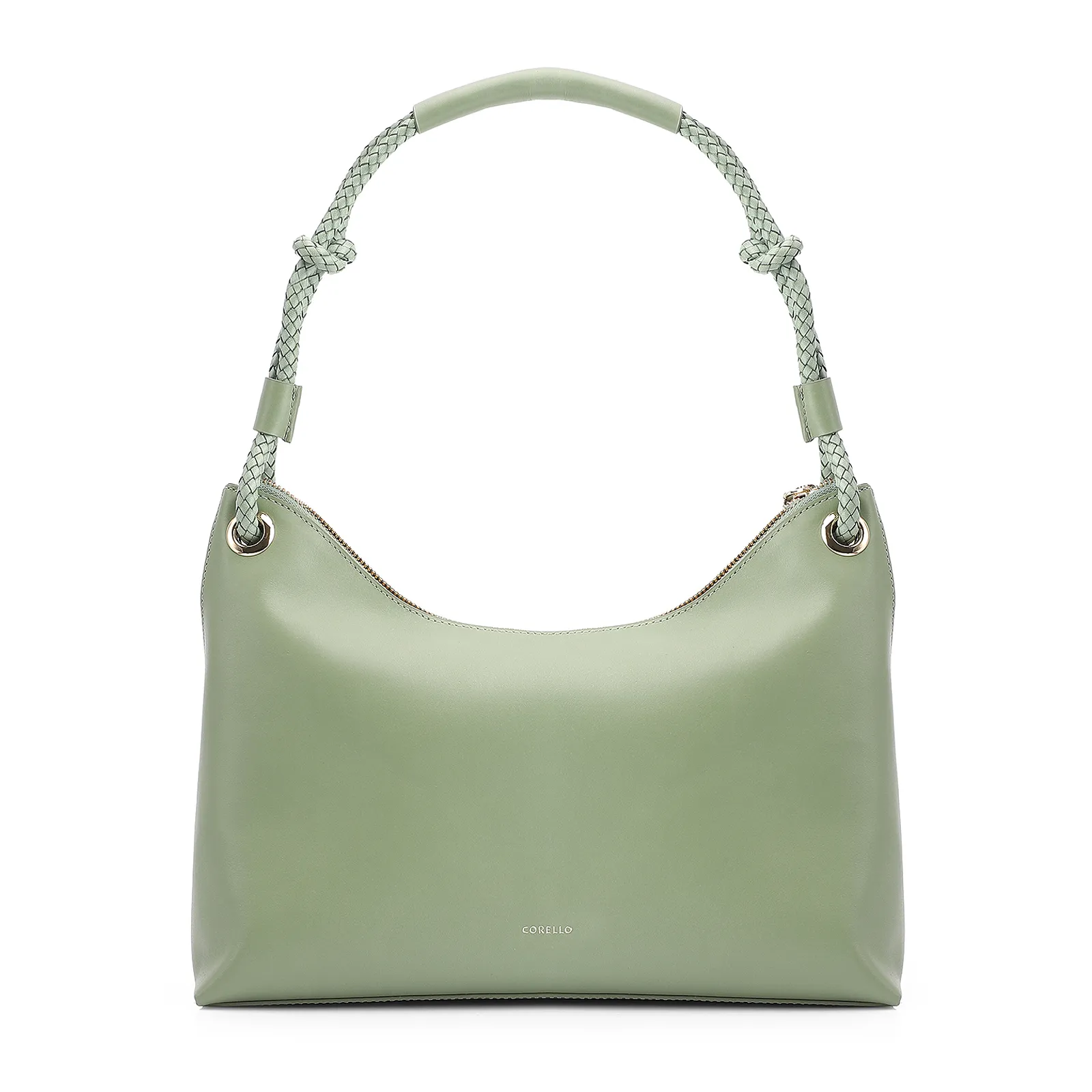 Bolsa De Ombro Couro Verde