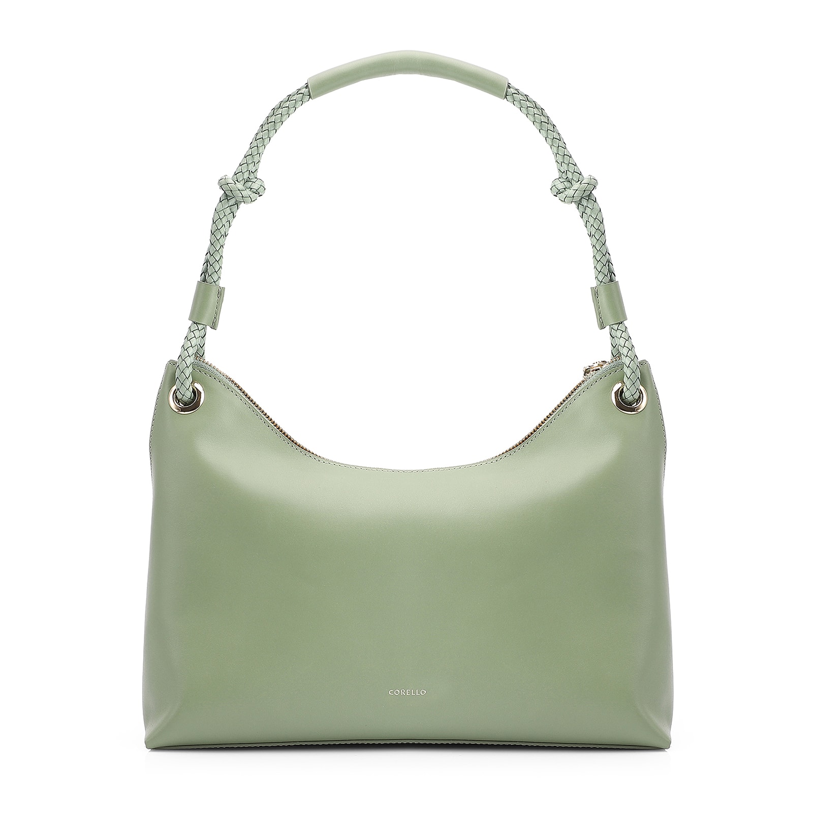 Bolsa De Ombro Couro Verde