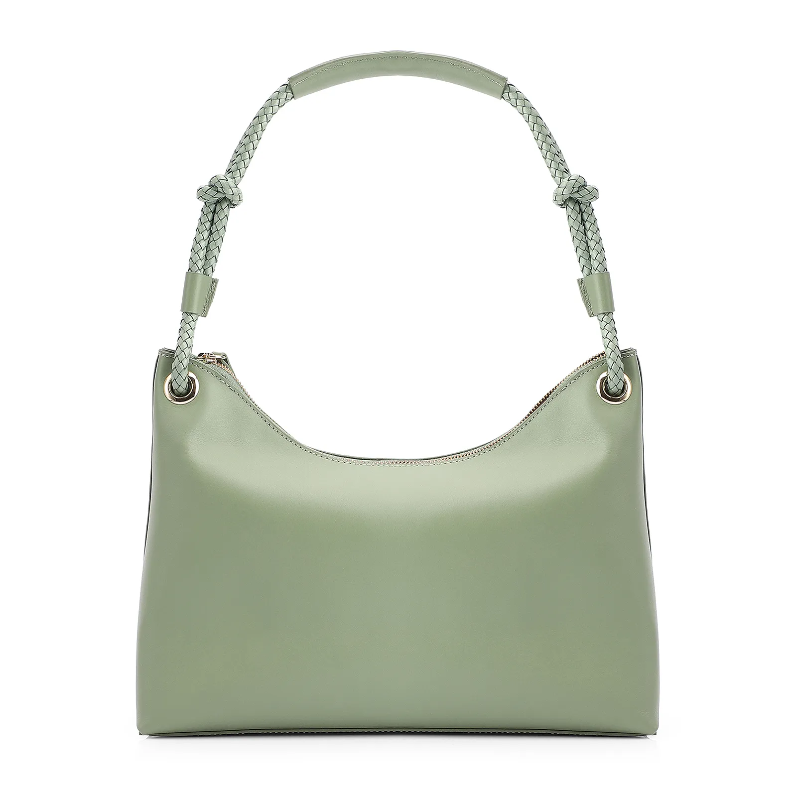 Bolsa De Ombro Couro Verde
