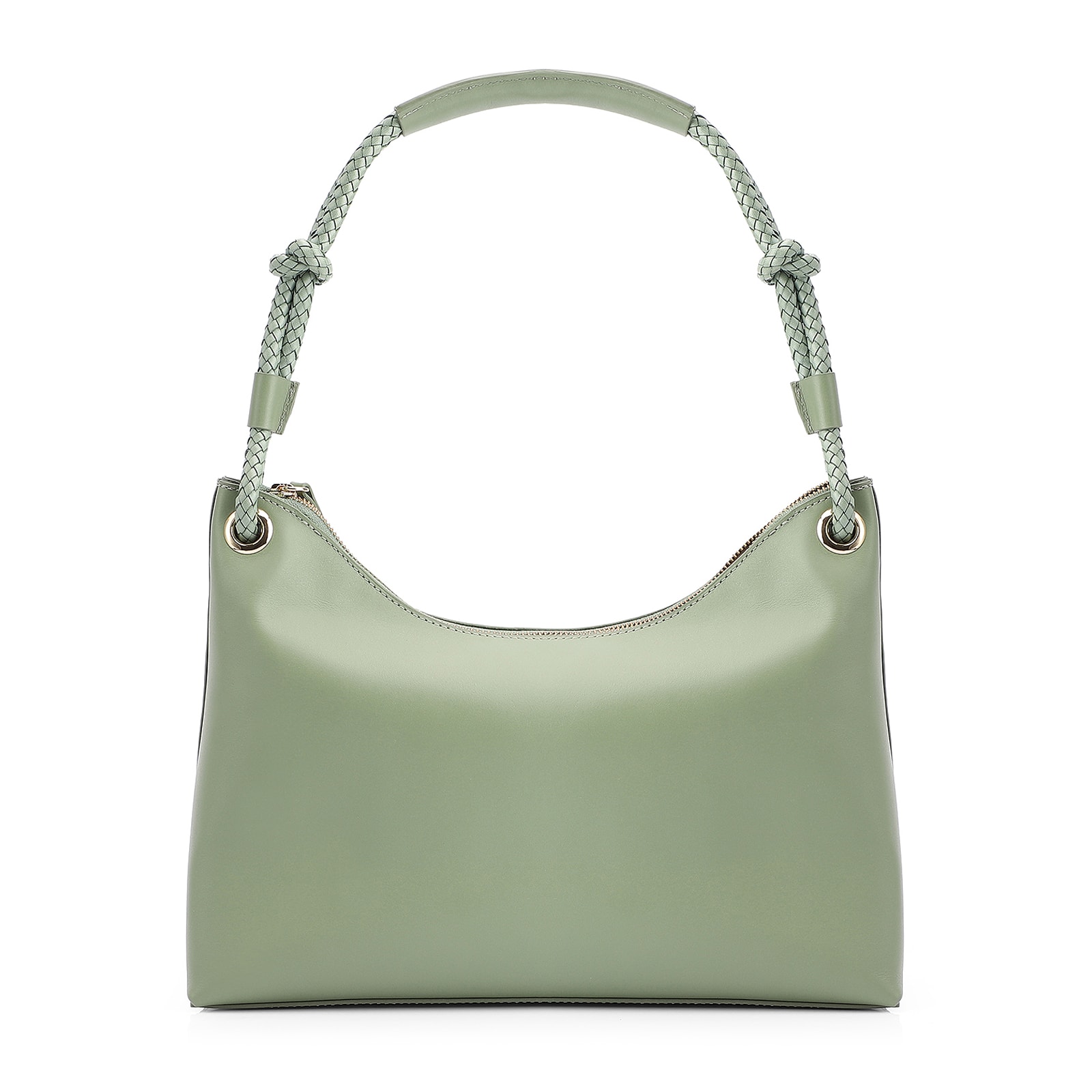 Bolsa De Ombro Couro Verde