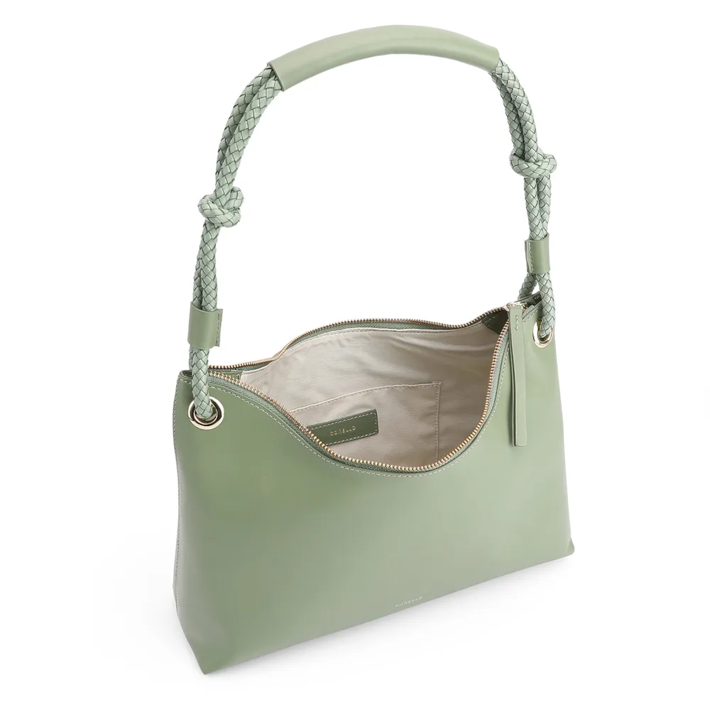 Bolsa De Ombro Couro Verde - imagem 5