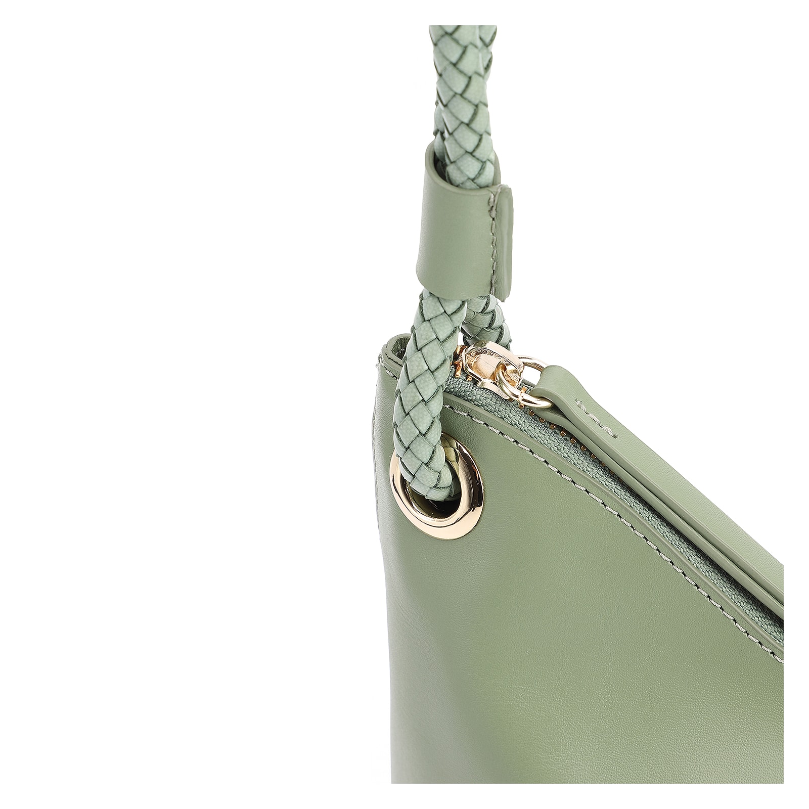Bolsa De Ombro Couro Verde