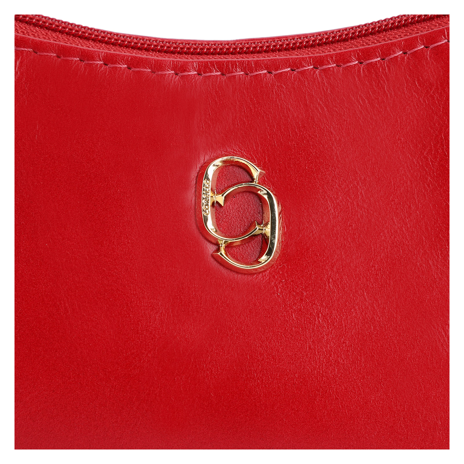 Bolsa De Ombro Couro Vermelho
