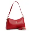 Bolsa De Ombro Couro Vermelho - imagem 2