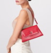 Bolsa De Ombro Couro Vermelho - imagem 2