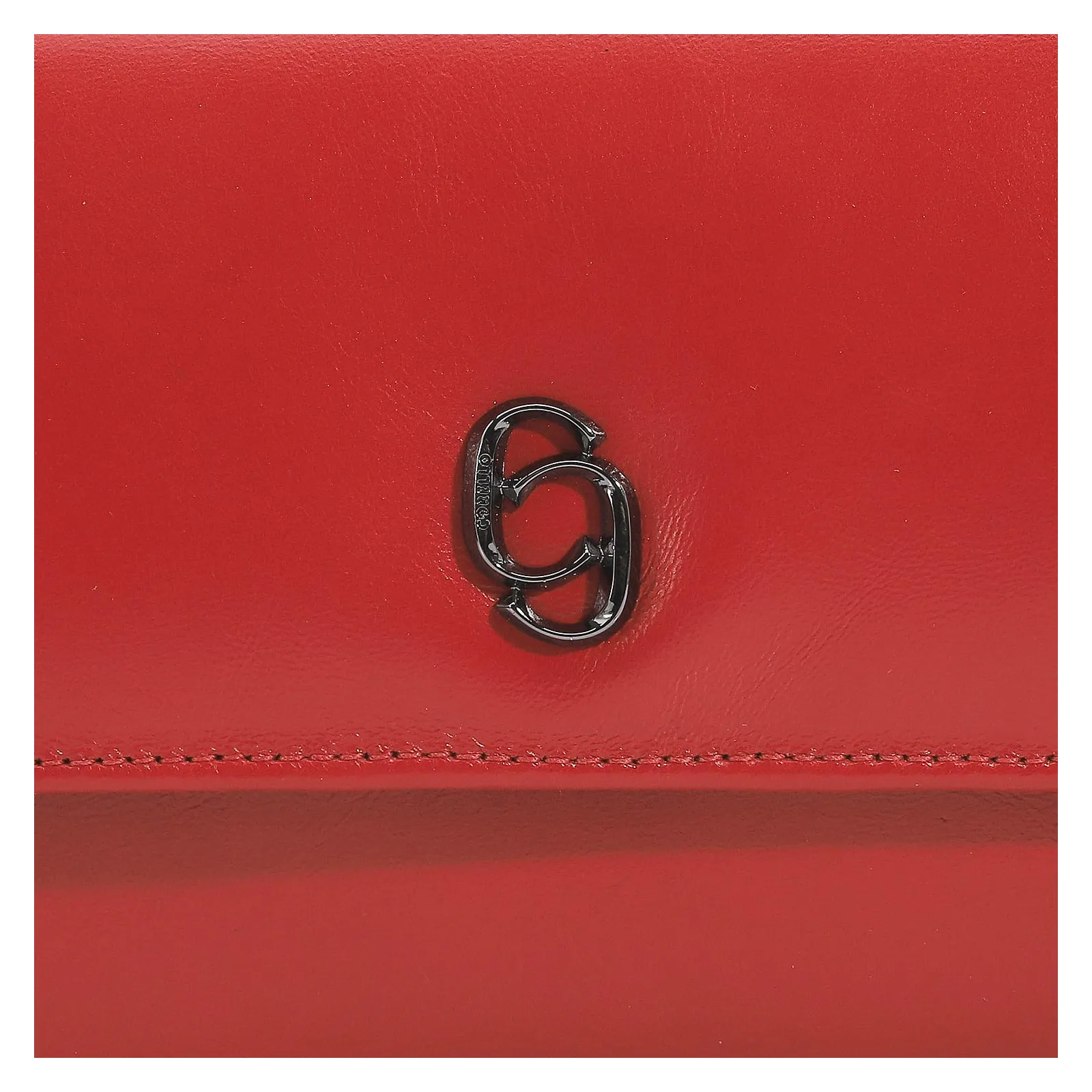 Bolsa De Ombro Couro Vermelho