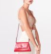 Bolsa De Ombro Couro Vermelho - imagem 8