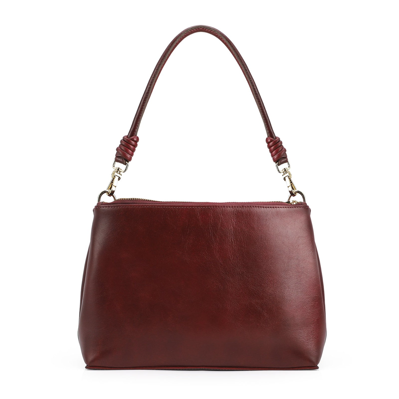 Bolsa De Ombro Couro Vermelho