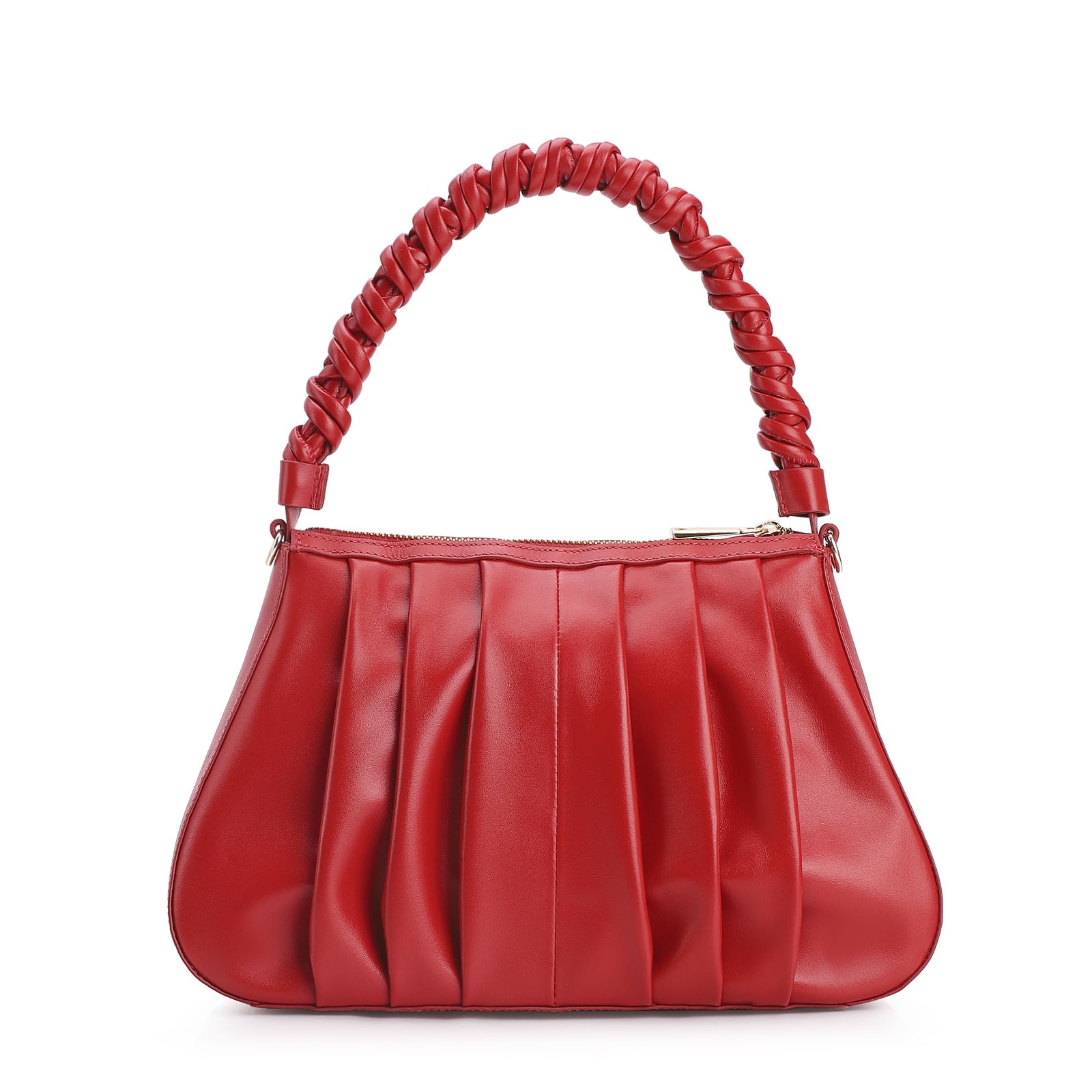 Bolsa De Ombro Couro Vermelho
