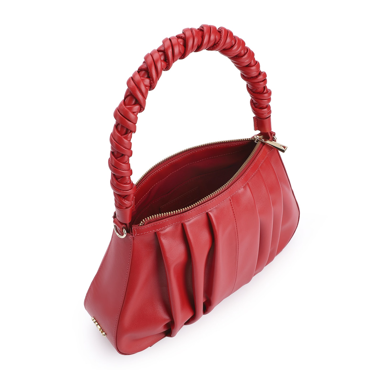 Bolsa De Ombro Couro Vermelho