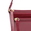 Bolsa De Ombro Couro Vermelho Cereja - imagem 5