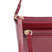 Bolsa De Ombro Couro Vermelho Cereja - imagem 5