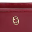 Bolsa De Ombro Couro Vermelho Cereja - imagem 6