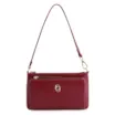 Bolsa De Ombro Couro Vermelho Cereja - imagem 1