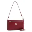 Bolsa De Ombro Couro Vermelho Cereja - imagem 2
