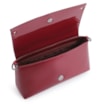 Bolsa De Ombro Couro Vermelho Cereja/Verniz Vermelho Cereja - imagem 5