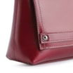 Bolsa De Ombro Couro Vermelho Cereja/Verniz Vermelho Cereja - imagem 6