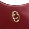Bolsa De Ombro Couro Vinho - imagem 6