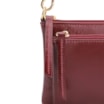 Bolsa De Ombro Couro Vinho - imagem 5
