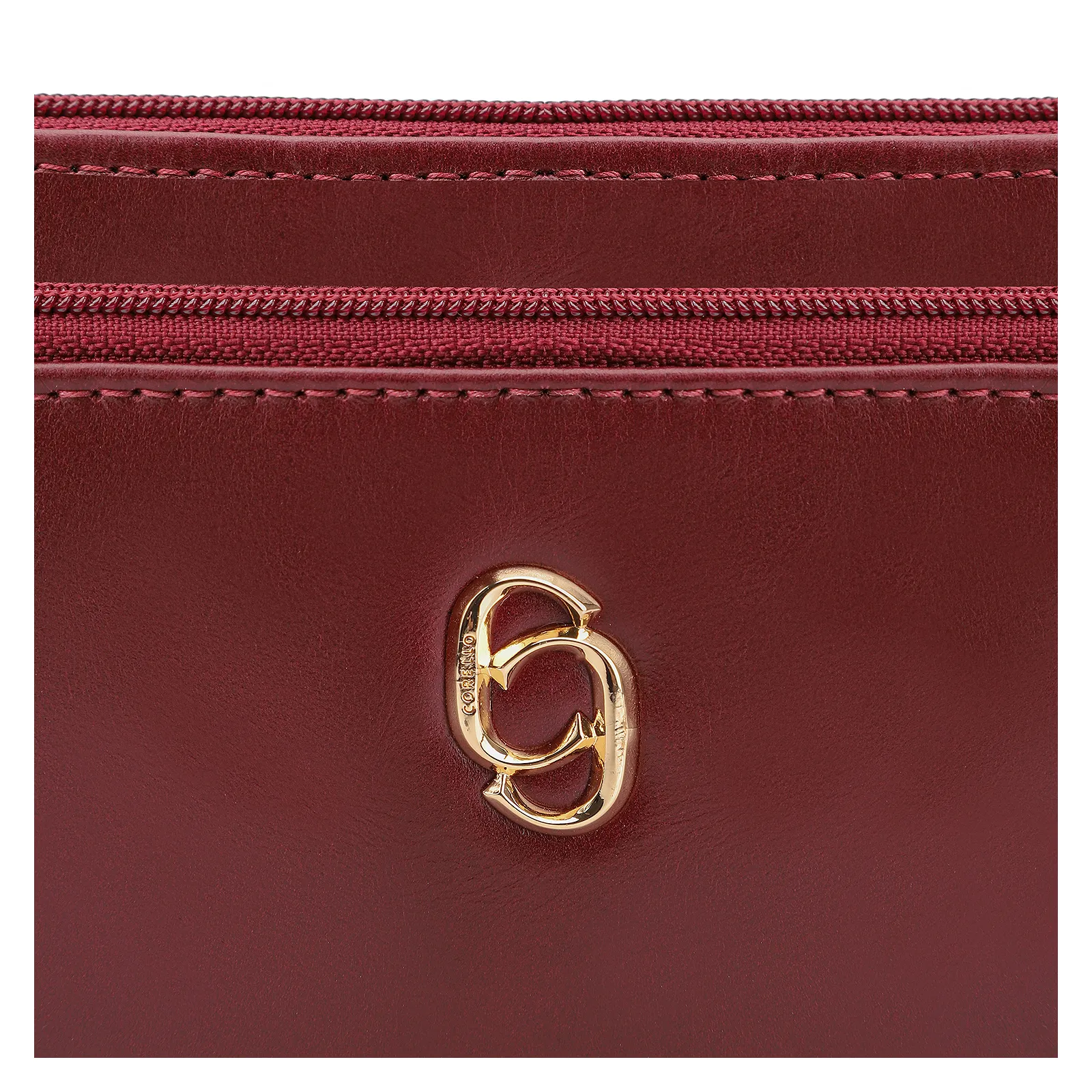 Bolsa De Ombro Couro Vinho