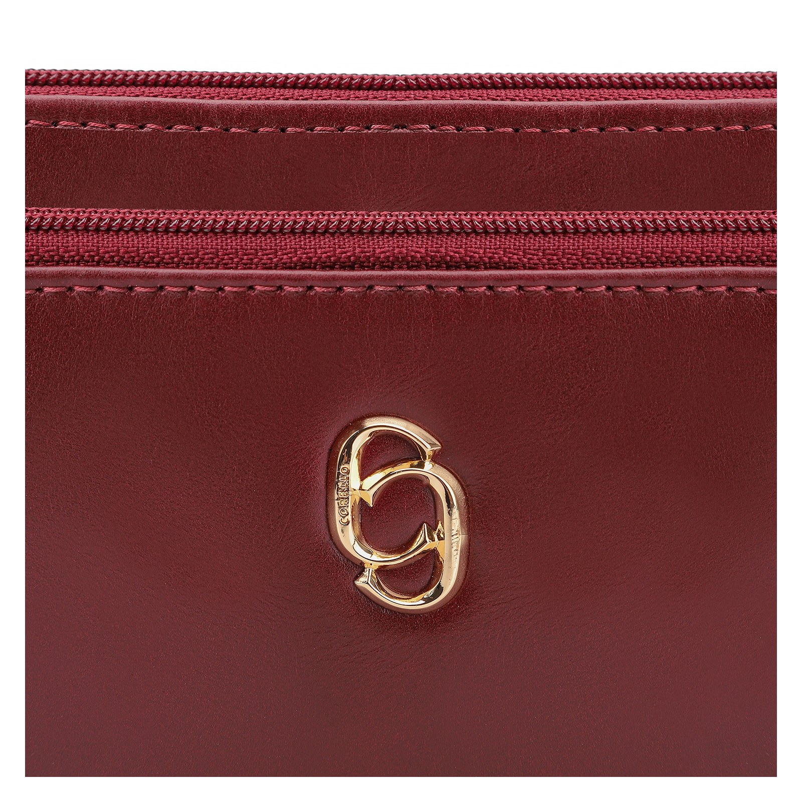 Bolsa De Ombro Couro Vinho