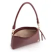 Bolsa De Ombro Couro Vinho - imagem 4