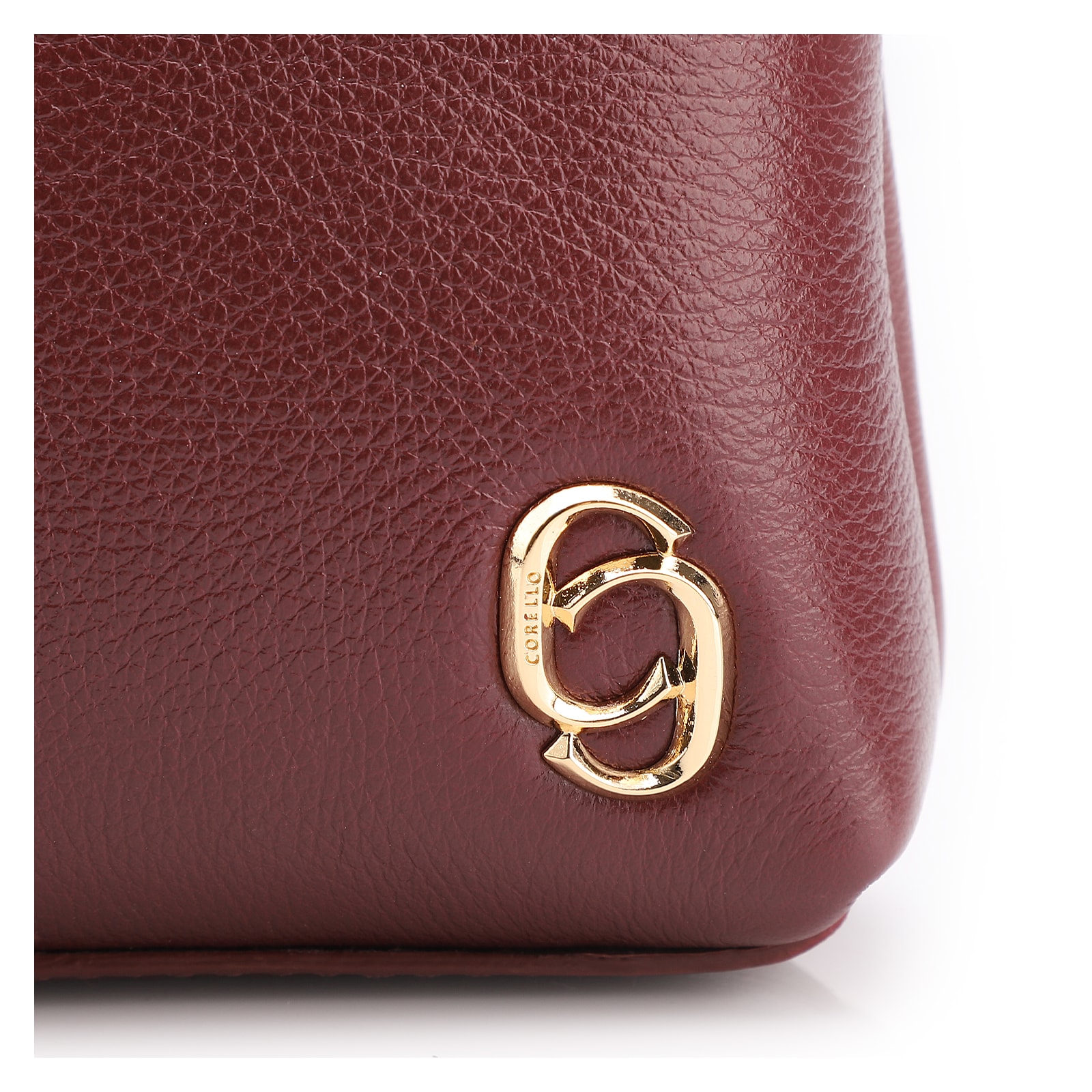 Bolsa De Ombro Couro Vinho