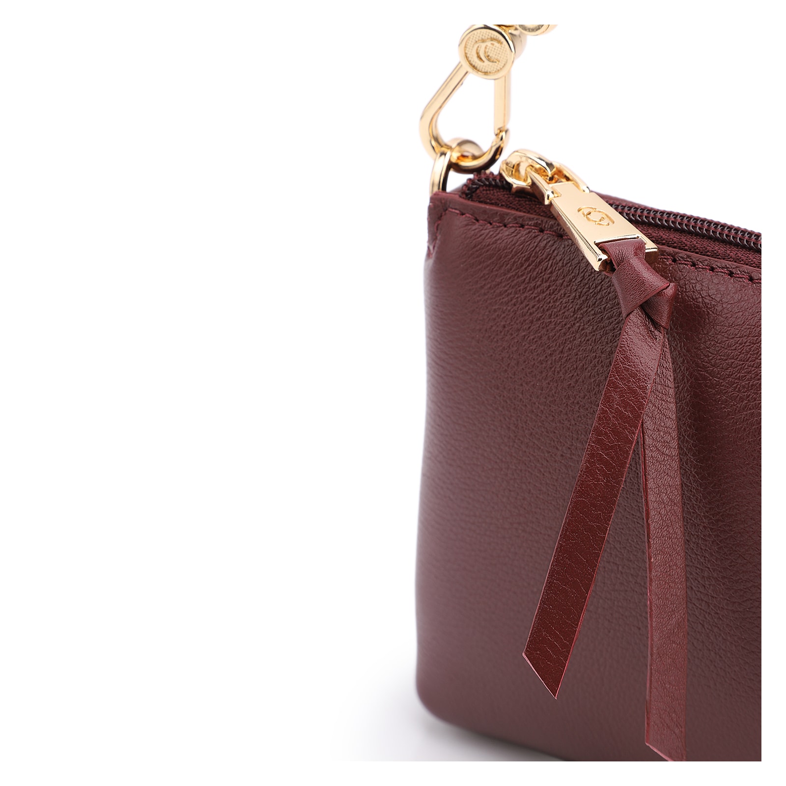Bolsa De Ombro Couro Vinho